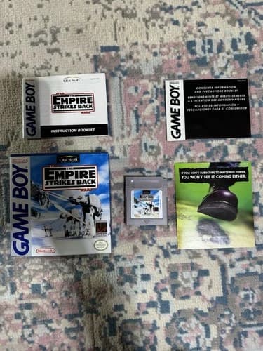 Star Wars: The Empire Strikes Back GameBoy CIB