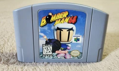 Bomberman 64 Nintendo 64 Authentic Cleaned Tested N64 Nice!