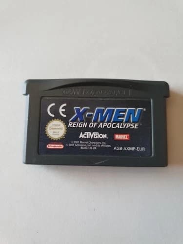 X-Men Reign Of Apocalypse Advance Nintendo Gameboy Advance Game, GENUINE!