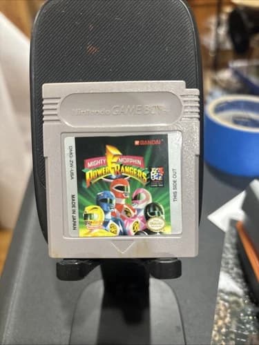 Mighty Morphin Power Rangers (Nintendo Game Boy, 1994) Tested - Authentic