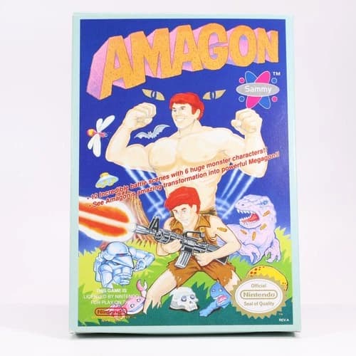 Amagon (NES) Missing Game - Authentic Great Condition