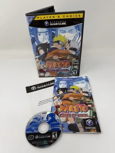 Naruto: Clash of Ninja (Nintendo GameCube) Complete Clean Tested
