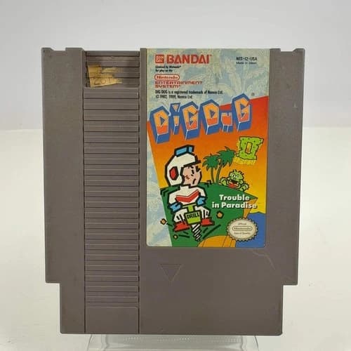 Dig Dug II: Trouble in Paradise (Nintendo NES, 1989)