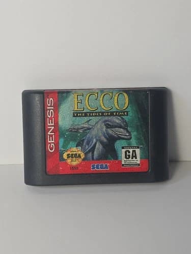 Ecco: The Tides of Time (Sega Genesis, 1994) Tested Working