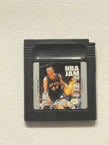 NBA Jam 99 (Nintendo Game Boy Color, 1999) Cartridge Only Tested & Working