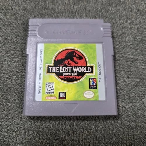 The Lost World: Jurassic Park (Nintendo Game Boy, 1997) Cartridge Only