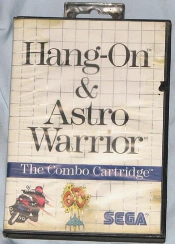 Sega Master System Game Hang-On and Astro Warrior