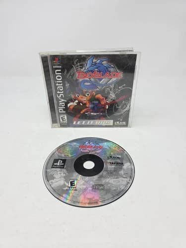 Beyblade Let It Rip PlayStation PS1 Complete With Manual CIB