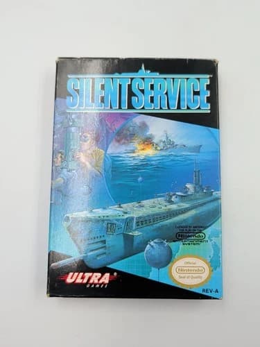 Silent Service (Nintendo Entertainment System, 1989) CIB