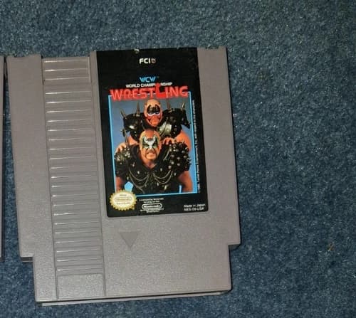 WCW World Championship Wrestling (Nintendo Entertainment System, 1990) NES