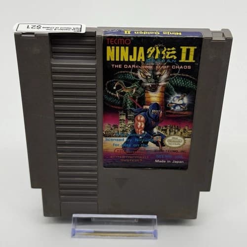 Ninja Gaiden II: The Dark Sword of Chaos, NES Game Cartridge Tested