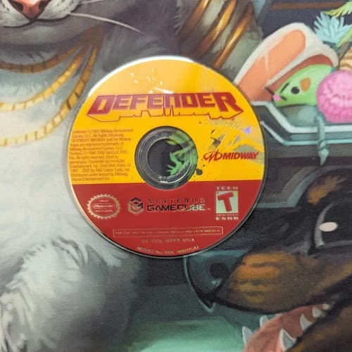 Defender (Nintendo GameCube, 2002) Disc Only, Scratched Working