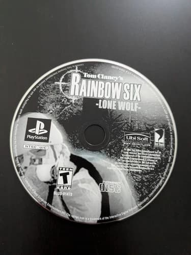 Tom Clancy's Rainbow Six Lone Wolf Playstation 1 PS1 - Disc Only - Tested