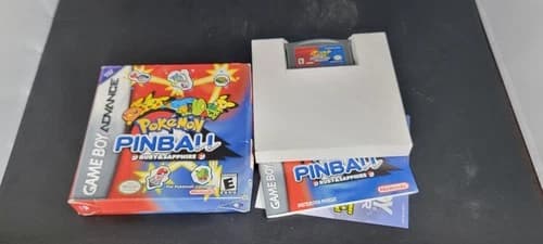 Pokémon Pinball: Ruby and Sapphire (Nintendo Game Boy Advance, 2003) CIB TESTED
