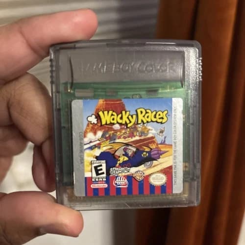 Wacky Races (Nintendo Gameboy Color GBC) Tested - Authentic