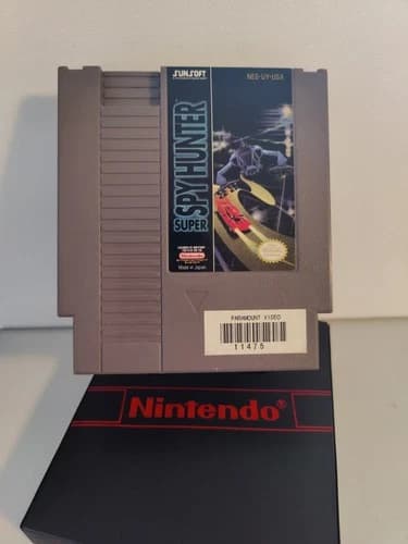 Super Spy Hunter for Nintendo NES Authentic Rare Tested & Works