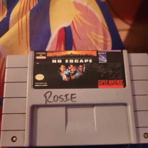 No Escape (SNES) Super Nintendo Cartridge Only Sony Imagesoft 1994 Rare