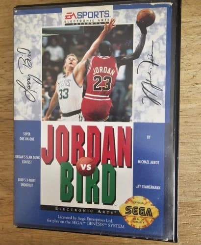 Jordan vs. Bird: Super One-On-One (Sega Genesis, 1992)