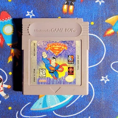 Superman Nintendo Gameboy Authentic Tested