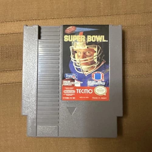 Tecmo Super Bowl NES (Nintendo Entertainment System, 1985) Cartridge Only