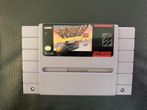 Nintendo F-Zero Super Nintendo SNES Game Cartridge CLEANED AND TESTED