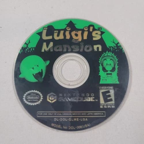 Luigi's Mansion (Nintendo GameCube, 2003) DISC ONLY, Tested and Working