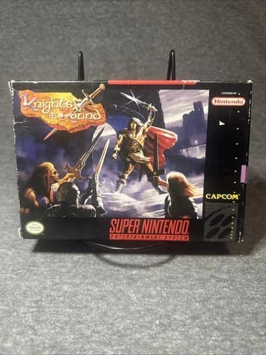 Knights of the Round Super Nintendo Entertainment System SNES CIB 10