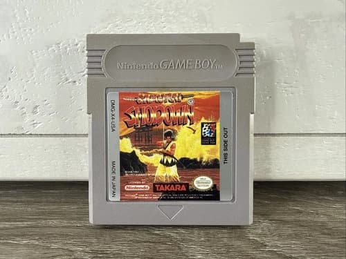 Game Boy Samurai Shodown Game Cartridge Only Tested Works Nintendo FREE Shipping