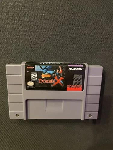 Castlevania Dracula X For Super Nintendo SNES