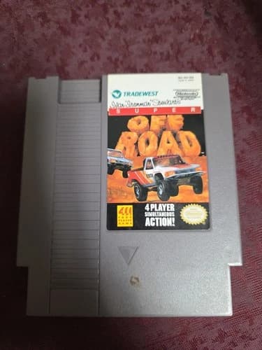Ivan 'Ironman' Stewart's Super Off Road (Nintendo, NES) Authentic Tested