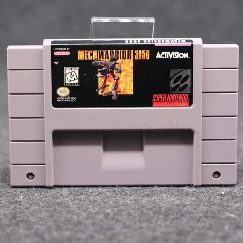 MechWarrior 3050 (SNES) Cartridge - Authentic Good Condition