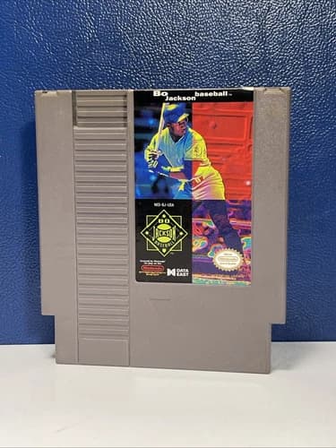 Bo Jackson Baseball (Nintendo, Original, Tested Working)