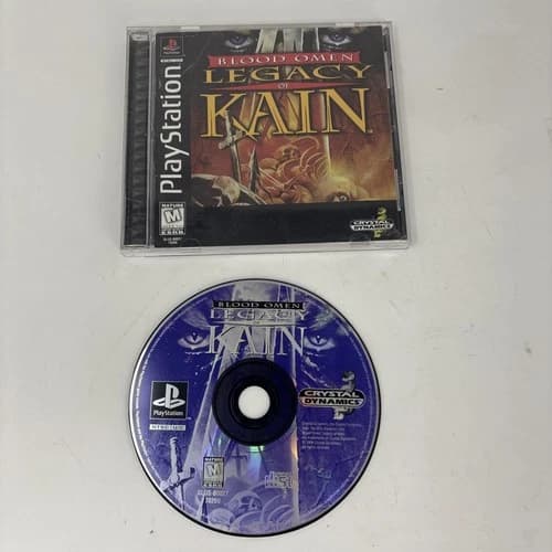 Blood Omen: Legacy of Kain (Sony PlayStation, 1996) PS1 Complete CIB- VG++