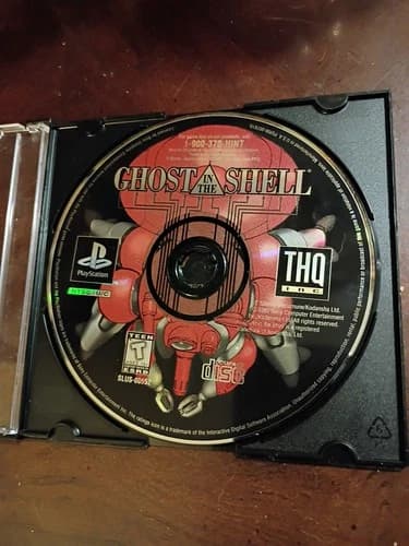 Ghost in the Shell (Sony PlayStation 1, 1997) Disc Only Tested PS1 Rare Anime
