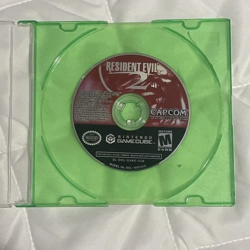 Resident Evil 2 Nintendo GameCube Authentic Disc Only Tested Rare