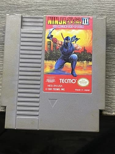 Ninja Gaiden III: The Ancient Ship of Doom (NES) – Tested – Authentic Nintendo