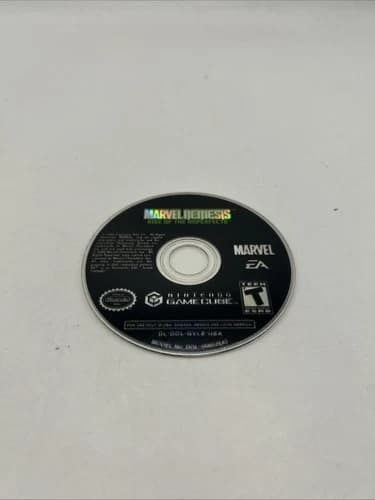 Marvel Nemesis Rise of the Imperfects Nintendo GameCube Disc Only Tested & Works