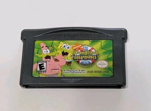 SpongeBob SquarePants Movie (Nintendo Game Boy Advance, 2004)