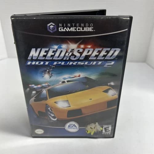Need for Speed: Hot Pursuit 2 (Nintendo GameCube, 2002) CIB Tested Working