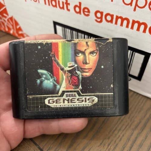 Michael Jackson's Moonwalker (Sega Genesis, 1990) Cartridge Only