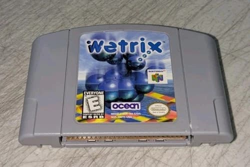 Wetrix (Nintendo 64 N64) Authentic Cartridge Only