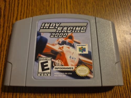 Indy Racing 2000 (Nintendo 64, N64) Authentic Tested