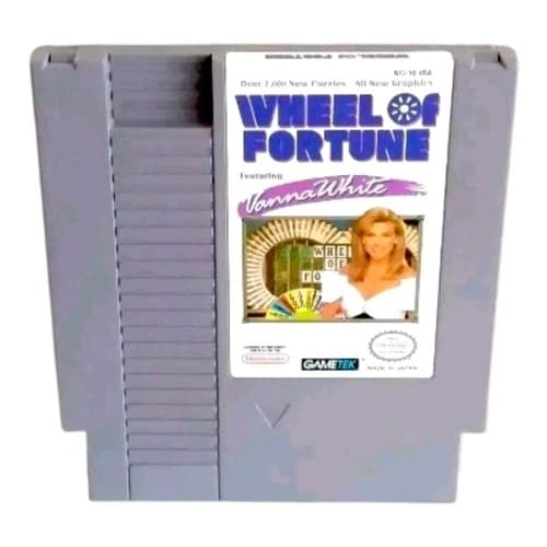 Wheel of Fortune Featuring Vanna White (Nintendo, 1991) NES Cartridge Only!