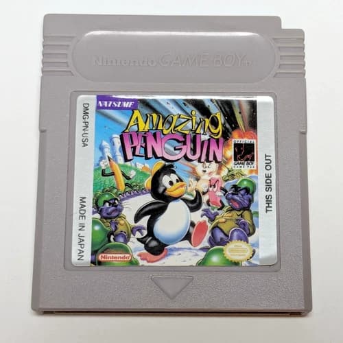 Amazing Penguin (Nintendo Game Boy) Cartridge only. Tested