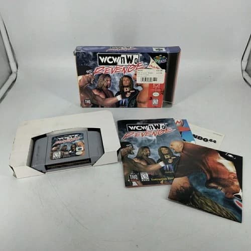 WCW/NWO Revenge (Nintendo 64 | N64) Complete in Box CIB SEE PICS