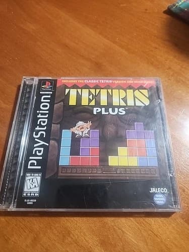 Tetris Plus (Sony PlayStation 1, 1996) PS1 PSOne PSX 2 3 CIB