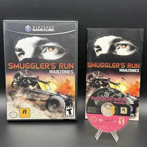 Smuggler's Run Warzones (GameCube) Complete CIB w/ Manual - Tested