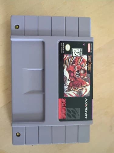 Secret of Evermore Nintendo SNES Cartridge