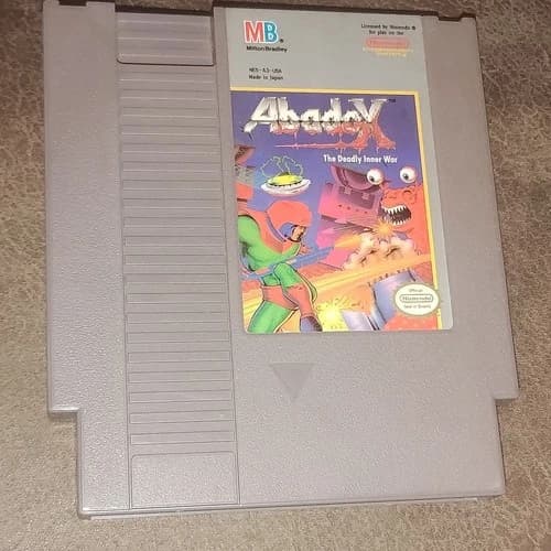 Milton Bradley Abadox: The Deadly Inner War for Nintendo NES NTSC-U/C US/Canada