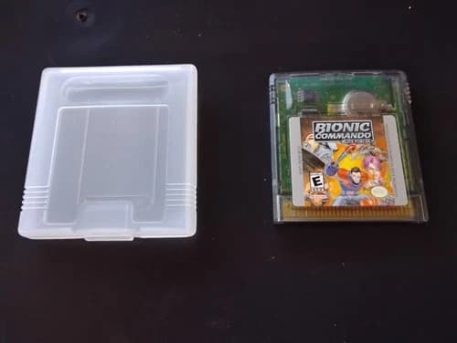 ~OBO~ Bionic Commando - Authentic Gameboy Color - TESTED - Battery GOOD